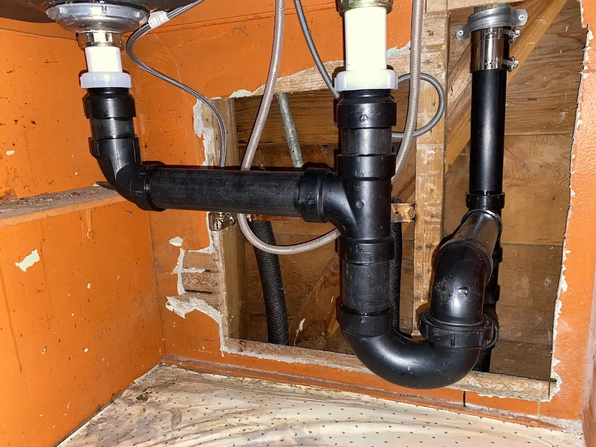 Professional Plumbing Inspection equipment and tools on the job in New Gloucester